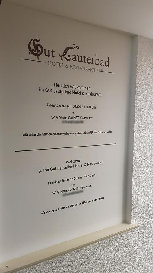 פרוידנשטאדט Gut Lauterbad Hotel מראה חיצוני תמונה